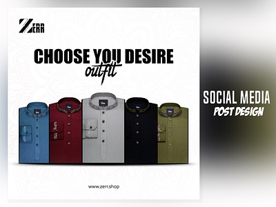 Clothing Social Media Banner Design ads adv branding facebook post graphic design instagram banner media