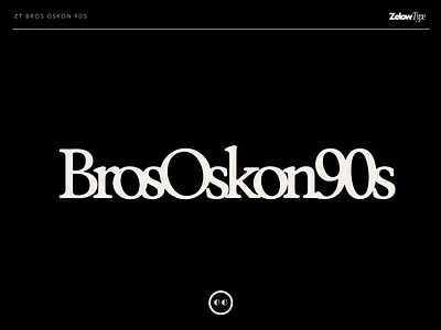 ZT Bros Oskon 90s branding design font free free design free font free type graphic design retro sans serif serif typography