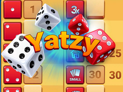 Yatzy Club - App Icons 2d 2d game 2d illustration adobe illustrator app app icon casual game design dice dice game digital art drawing game game assets graphic illustration vector