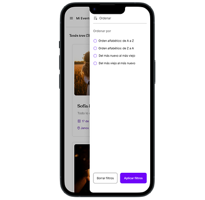 Sorting Components component figma filter filters mobile mobile platform sort sorting ui ui design wireframe