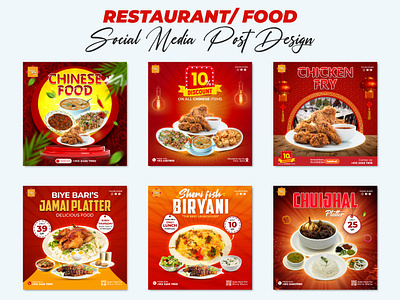 Eye-Catching Social Media Food Post Design for Restaurant ads design branding canva social media post design flyer design food post on instagram food social media banner food social media banner design food social media post food social media post ideas food social media post template food social media poster food social media poster design graphic design instagram post design logo social media banner social media design social media post social media post design social media post template