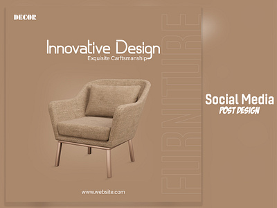 Furniture Social Media Banner Design ads ads banner branding design facebook post illustration instagram instagram banner media ui