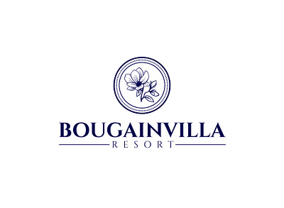 Bougainvilla Resort brand design brand identify design creative design elegant graphic design logo logodesign logodesigner logos logotype luxury modern reseort simple wordmark