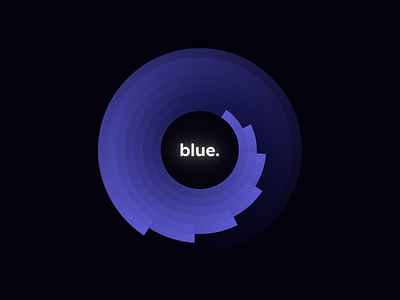 blue. graphic design logo