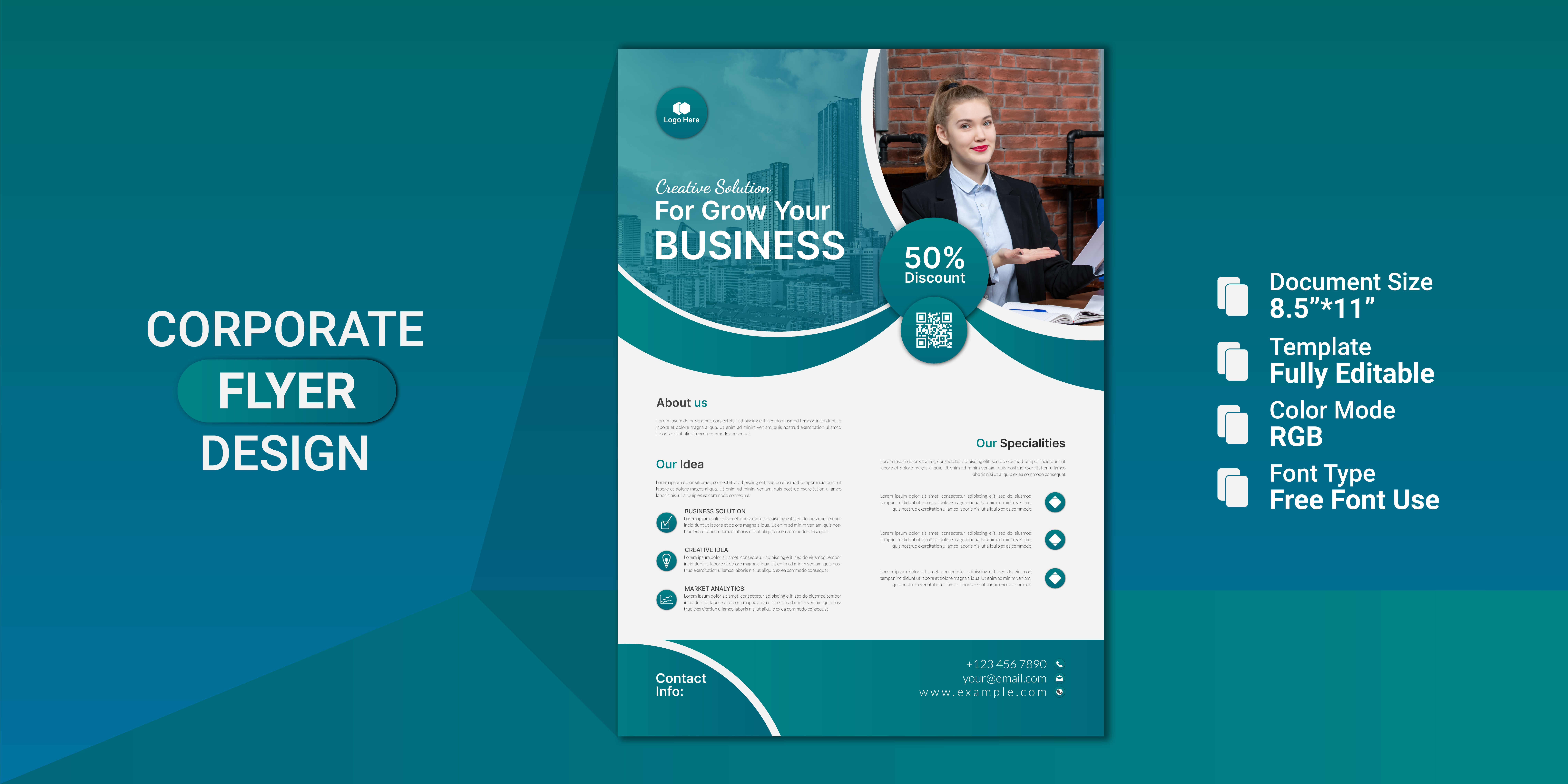 Example of Eye Catching Flyer Designs For Impact