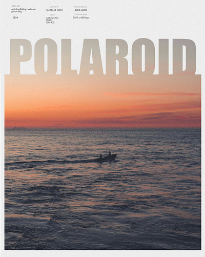 SEASIDE EP2 aesthetic design designconcept figma figmadesign graphic design graphics illustration pantone photography polaroid poster sunset vintage vintageposter