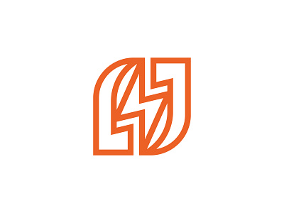 Ambigram J Lightning Logo abstract logo ambigram letter j brand branding illustration lightning logo thunder sign typography