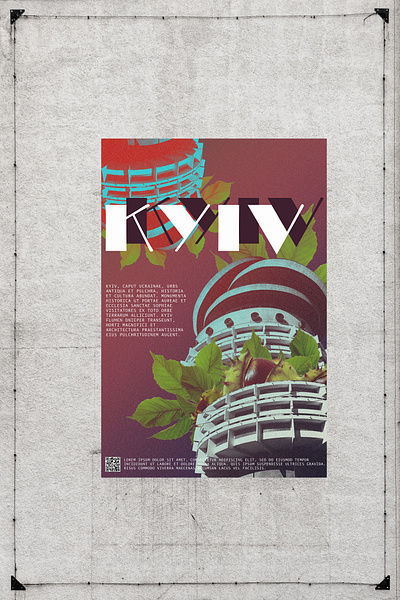 Kyiv. Poster ad adobe photoshop brutal crazy design graphic design kyiv modern poster streetposter ukraine