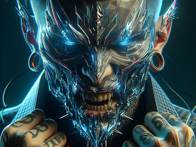 Drago Humanoid 3d animation branding graphic design illustration ui