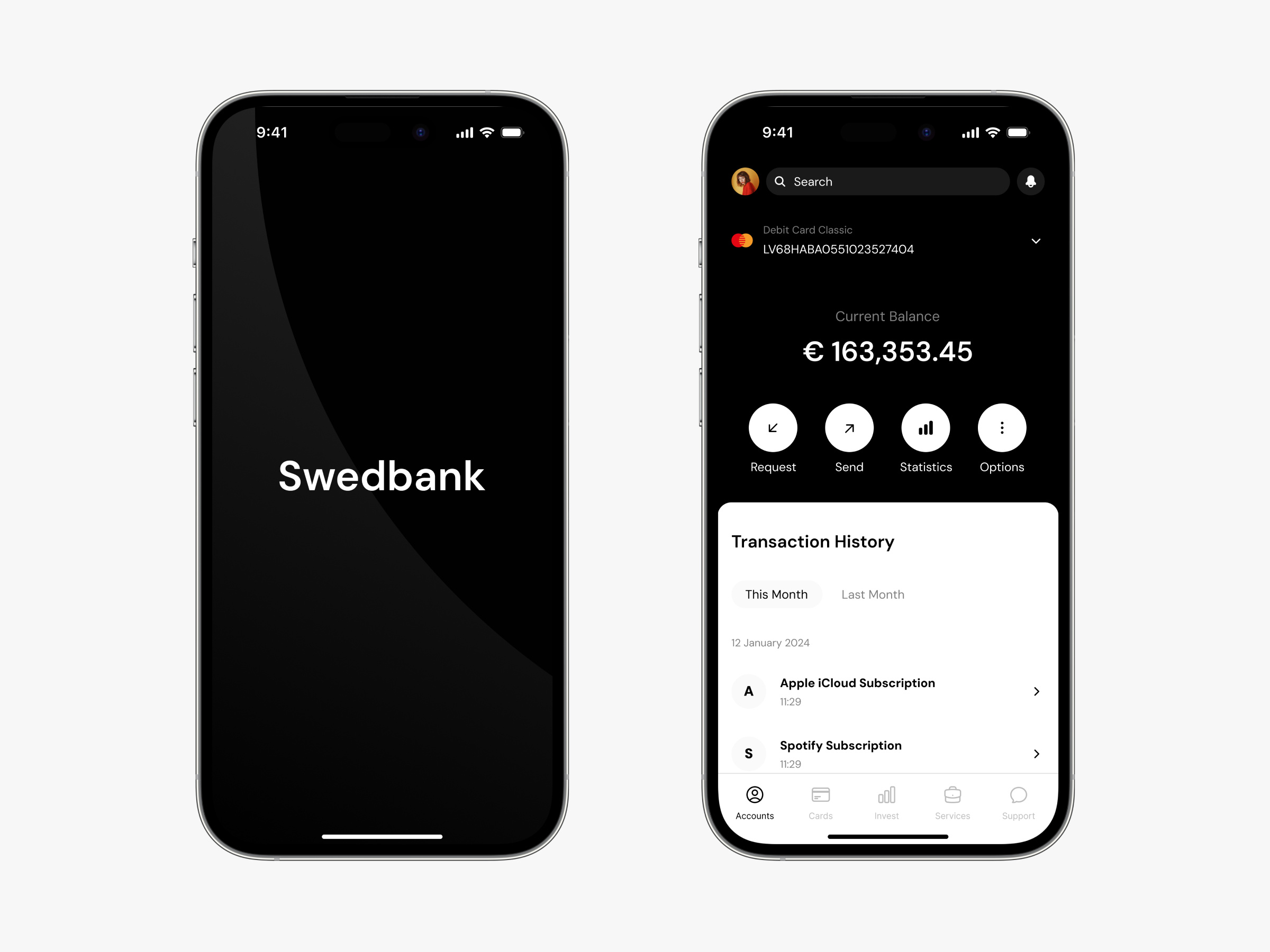 Swedbank Mobile App By Elvis Vilevich On Dribbble