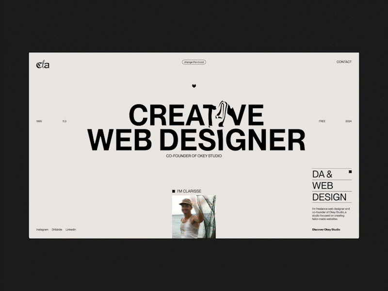 New website 🙃 branding cursor animation cursor effect design digital studio distortion font distortion graphic design interaction interactive interactive design type animation ui ui design uiux ux design webdesign webdesigner webdevelopment website