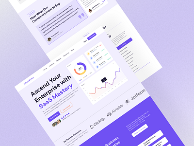 Saas Business Management Website Landing Page Design branding crm design e commarce app figma illustration motion graphics pos system saas saas aplication saas design saas development saas landing page saas web saas web aplication saas website ui ui design ux design