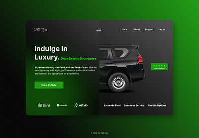 Cars30 Landing page app branding design graphic design illustration logo typography ui ux vector