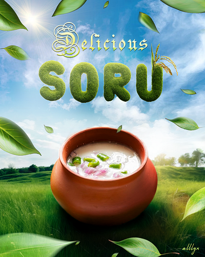 Creative Advertisement for "Soru" advertisement branding design graphic design illustration logo movie poster ui vector