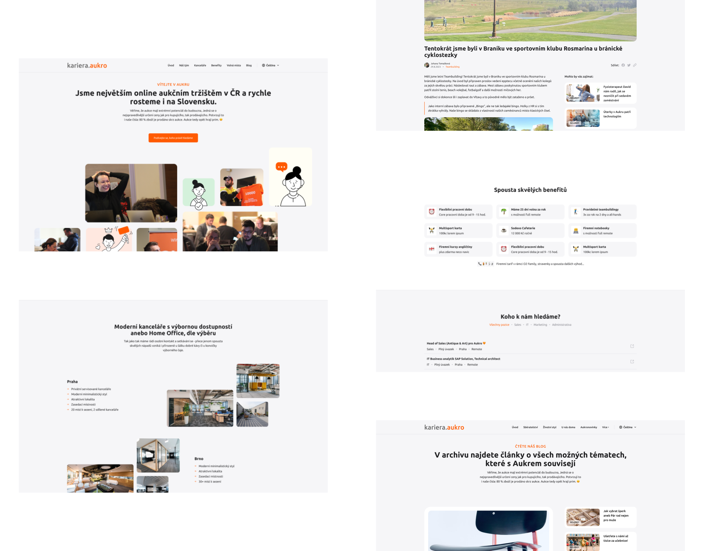 Company Career Pages Design blog career company design detail homepage presentation ui web design webdesign