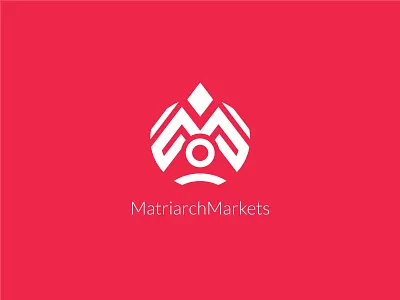 Logo MatriarchMarkets 2d adobe illustrator brand design brand identity branding design flat graphic design identity logo minimalist minimalistic visual identity