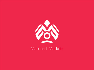 Logo MatriarchMarkets 2d adobe illustrator brand design brand identity branding design flat graphic design identity logo minimalist minimalistic visual identity