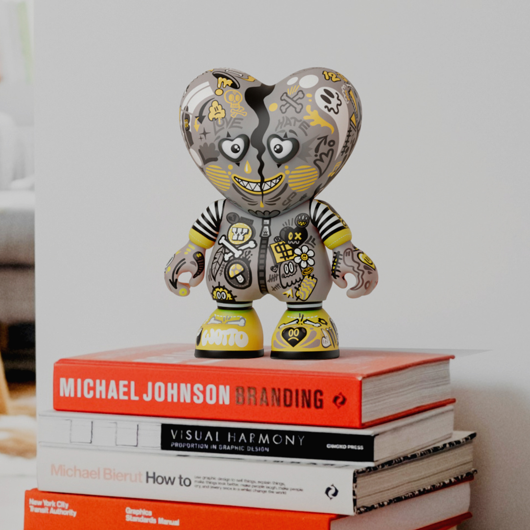 Little Soul Toy Design designer toy graffiti toy toy art toy artist toy design vinyl toy wotto