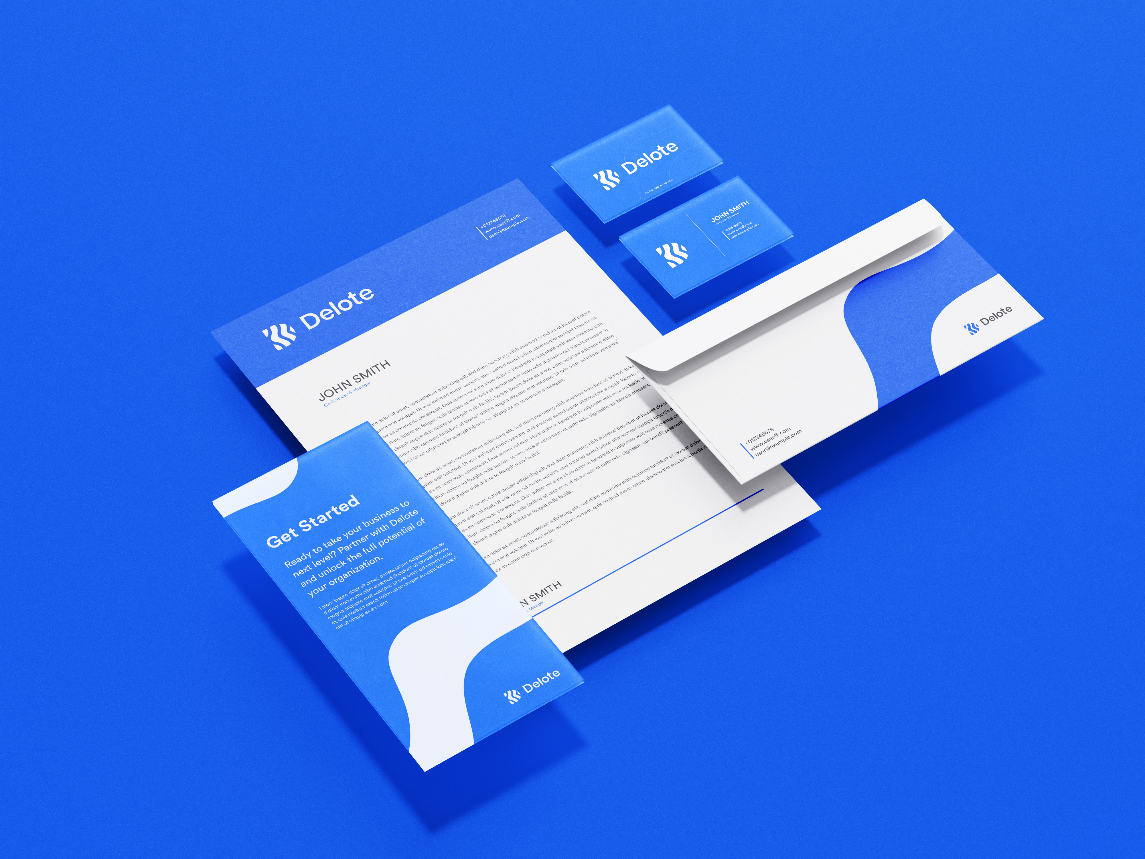 Example of Minimal Brand Identity Guidelines Design