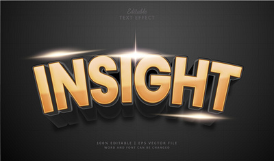 Text Effect Insight animation sale text effect worldwide