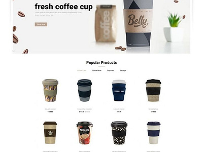 Caffeine Websites branding graphic design logo ui websites
