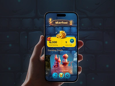 Market game app design app app design design game game design game play gameui graphic design icon design illustration ios motion graphics ui ui game uidesign