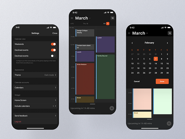 Dark Mode Mobile App Ui by UI Ants on Dribbble