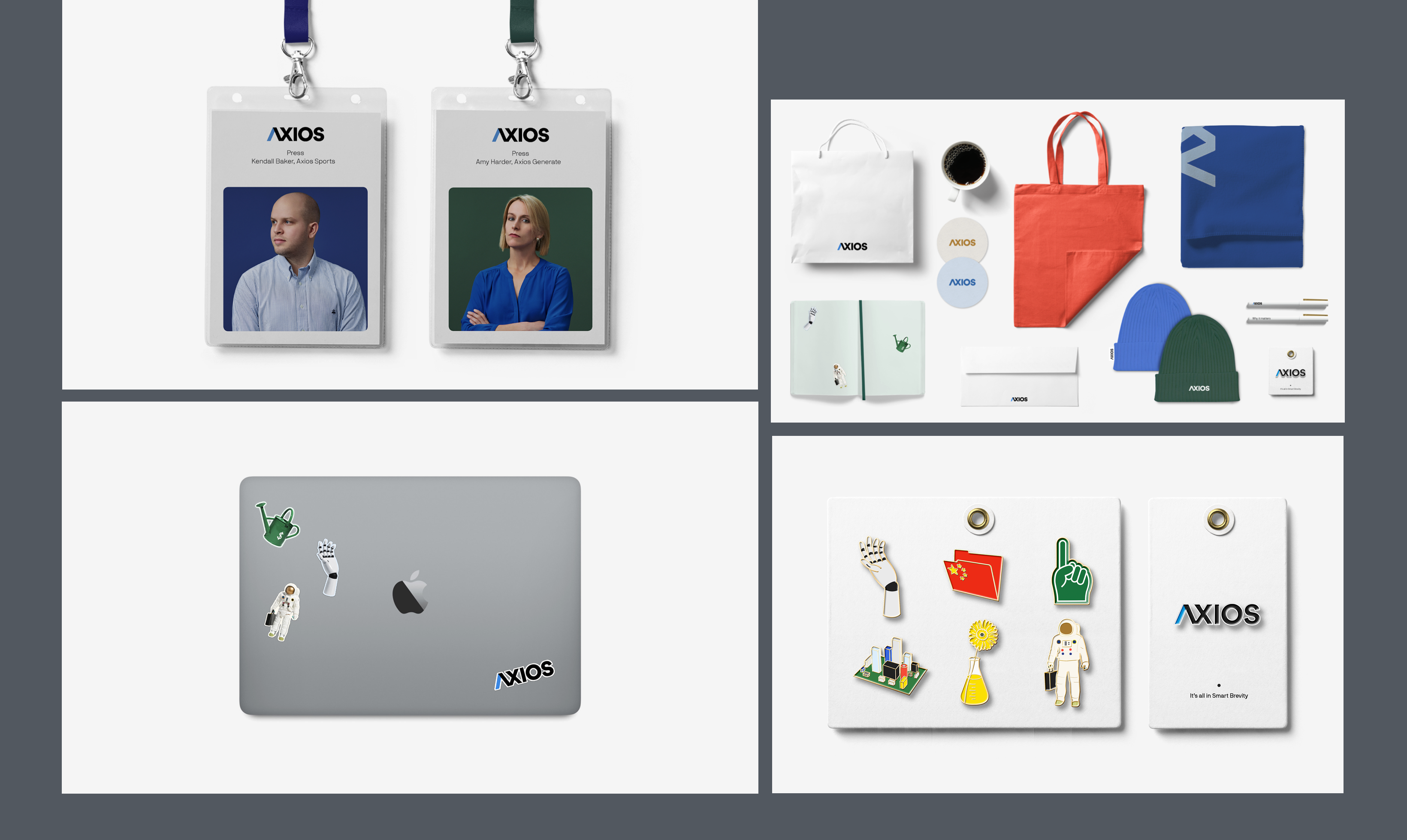 Axios Rebranding branding editorial product design