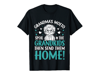 This is my Grandma T-Shirt Design amazon t shirt bulk t shirt clothing custom t shirt etsy graphic design illustration merch by amazon merch design merchandise print on demand retro t shirt shirt design streetwear t shirt t shirt design t shirts trendy t shirt typography vintage t shirt