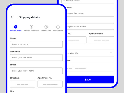 Shipping details page app design daily ui dailyui design e commerce app mobile design shipping details page shipping page shipping page ui design ui ui design uiux design user interface ux