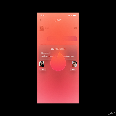 Love — Ice Breaker dating design digital design figma love mobile product ui ux visual