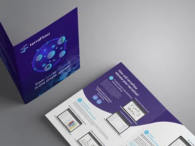 Cybersecurity and Technology Bi fold Brochure annual report bi fold brochure branding brochure business business brochure company profile cybersecurity design graphic design modern brochure new brochure security brochure tech borchure technology