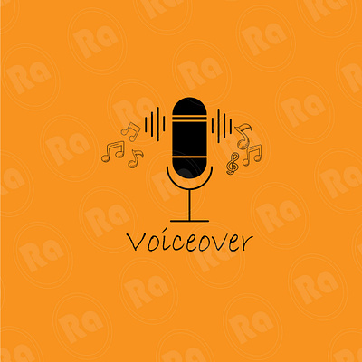 Logo for a voiceover artist