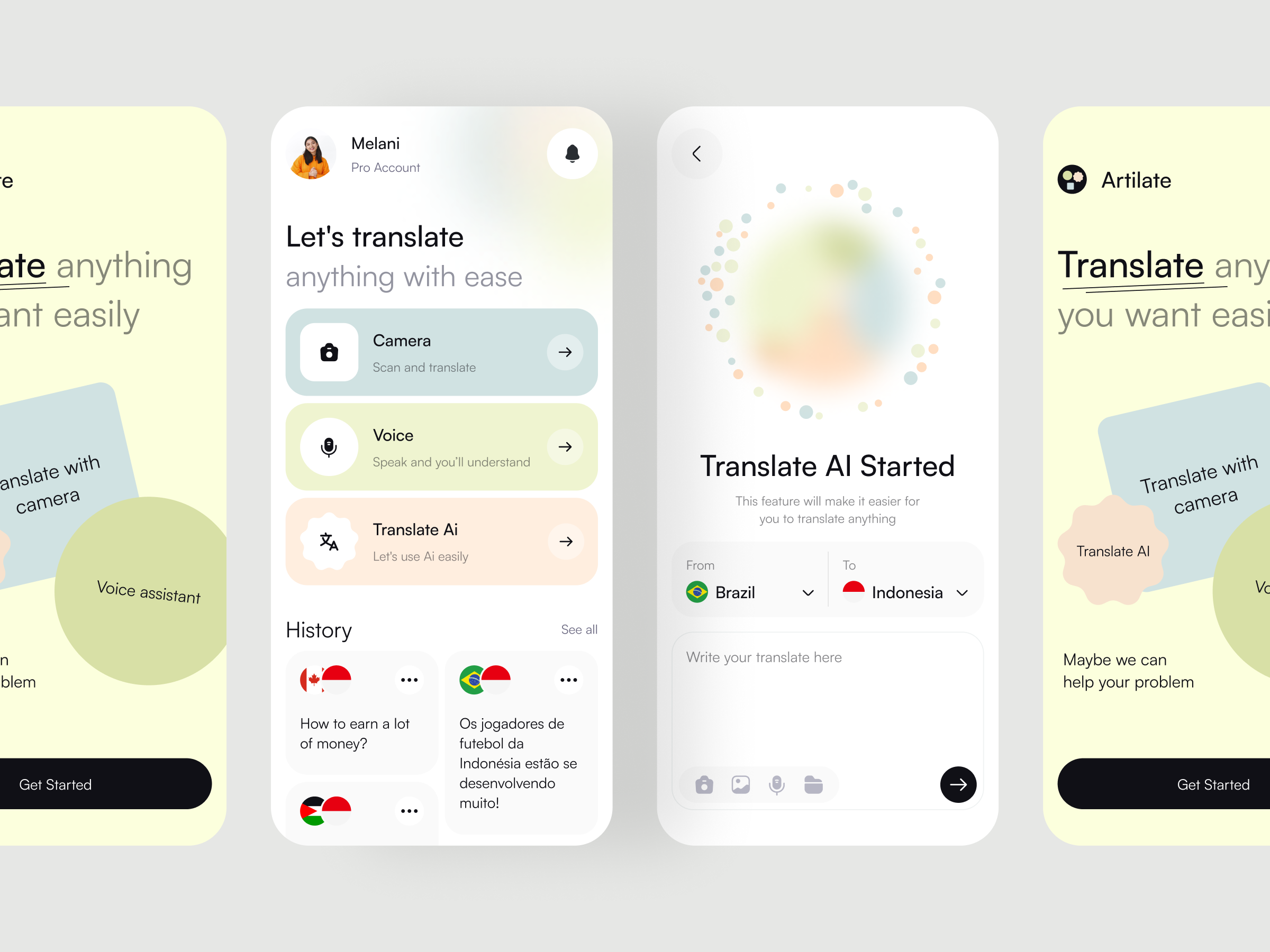 Example of Mobile App Design