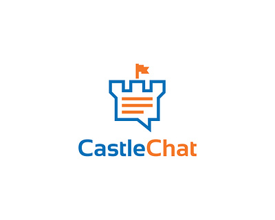 Castle Chat - Talk Logo village