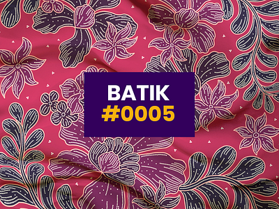 Batik #0005 batik illustration indonesia pattern traditional art