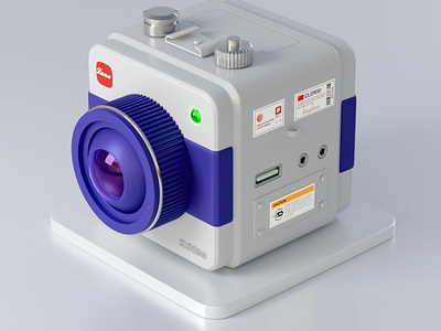 Mini_Camera 3d blender camera cute mini