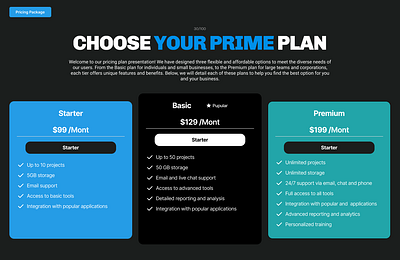 Pricing - Daily UI - Challenge #030 figma graphic design pricing ui ux