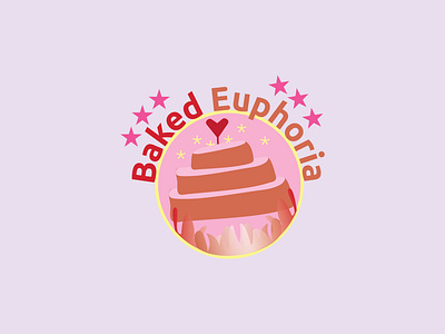 Baked Euphoria brand identity branding design graphic design illustration illustrator logo logo design ui vector