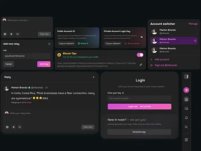 Notedeck widgets design design systems ui ux widgets