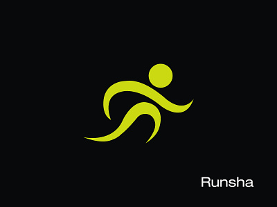 Logo For AI Based Guidance Apps For Runners/Athletes app icon logo brand identity branding branding agency data analysis design guidance logo logo logo design logo designer logo for ai modern logo motivation support inspiring productivity app r logo runner logo runners logo