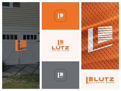 Lutz Garage Doors Logo brand design brand logo branding business logo company logo creative logo design door logo garage doors logo garage logo logo deign logo design professional logo