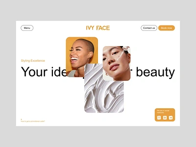 Beauty Salon Website beauty beauty salon branding catalogue dashboard design desire agency for women interface landing page logo salon sign up ui ux web design web ui website