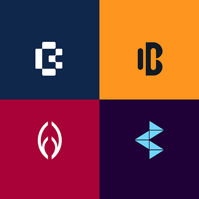 Set of Iconic Logos animation brand design branding design graphic design iconic logos icons illustration logo motion graphics stationery ui unique
