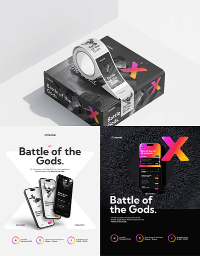 Xtreme Flyers & Packaging branding extreme flyers graphic design identity packaging print