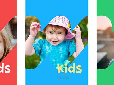 Kids Learn | Branding branding cool design design figma kids promotion
