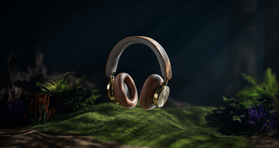 B&O Headphones 3d branding cgi digitalart packaging product productdesign render styleframe visualization