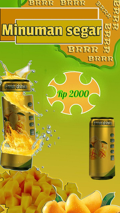 Minuman Segar branding graphic design