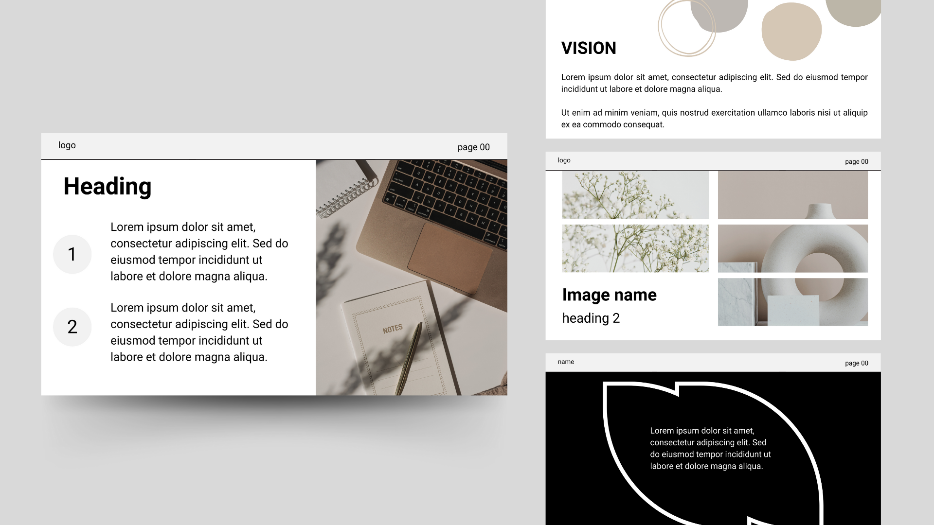 Canva Business Pitch Deck Presentation - Beige Theme canva canva deck canva presentation deck pitch deck ppt presentation slides