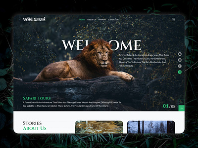 Wild Safari branding company website design website figma figma design figma design website figma website figma website design framer website graphic design logo ui ui website design uiuxdesign website design website development website mockup website ui ux website ui ux design wordpressdevelopment